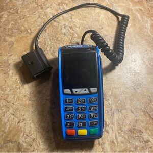 Ingenico ICT 250-01T1842F Blue Credit Card Terminal ONLY